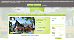 Desktop Screenshot of hotelbohemia.cz